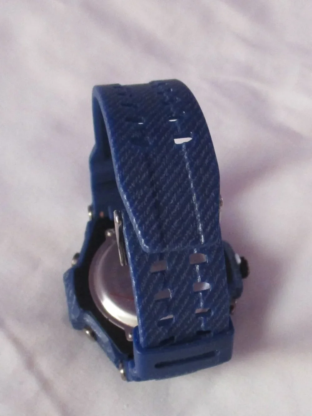Genoa Japanese Movement Blue Multi-Function Watch with Silicon Strap (6.50-8.50)